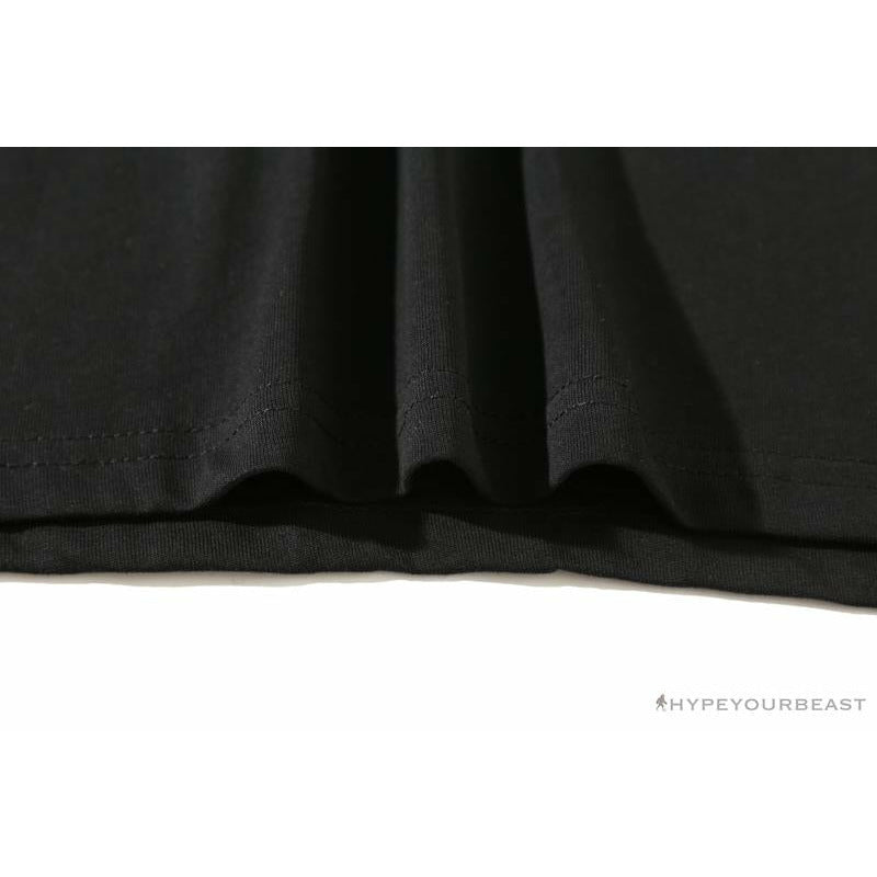 BAPE Baby Milo Sesame Street Plain Tee Shirt 'BLACK'