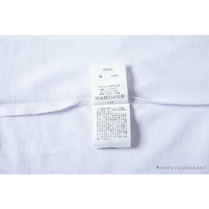 BAPE Readymade Small Bee Camouflage Letter Tee Shirt 'BLUE'
