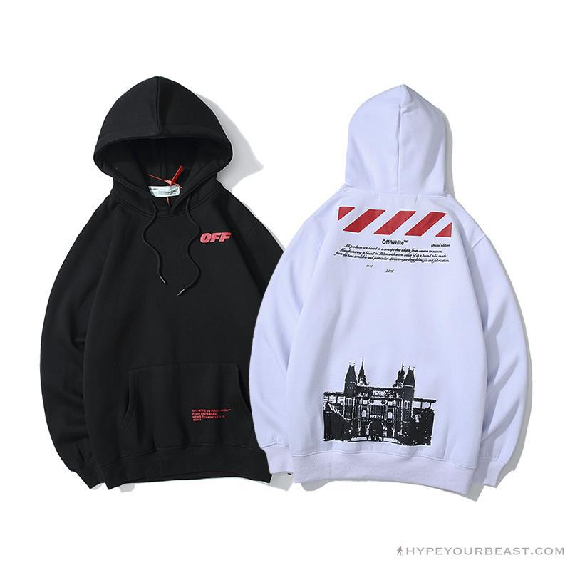 OFF-WHITE CO VIRGIL ABLO Netherlands Museum Hoodie 'WHITE'