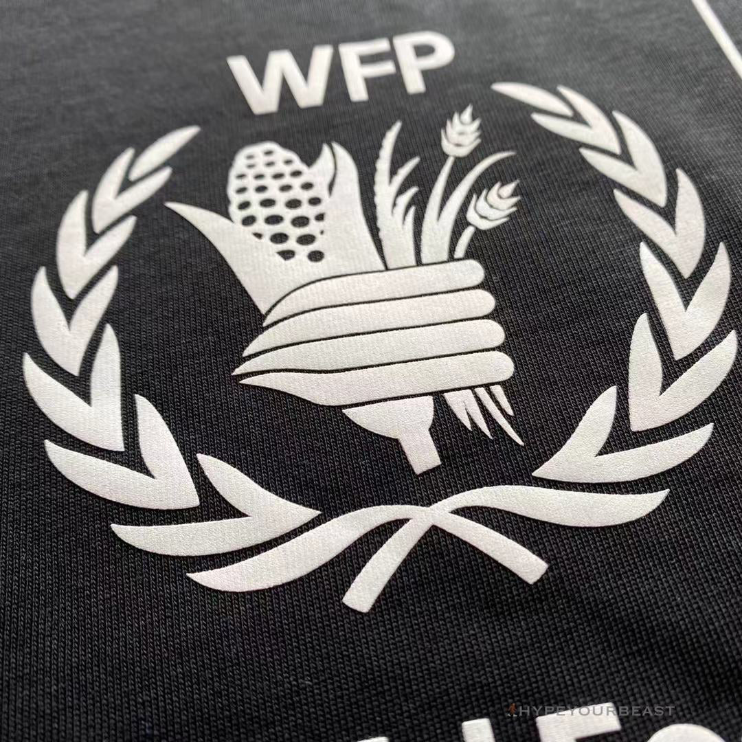 BCG Support Word Food Programme Tee Shirt Black