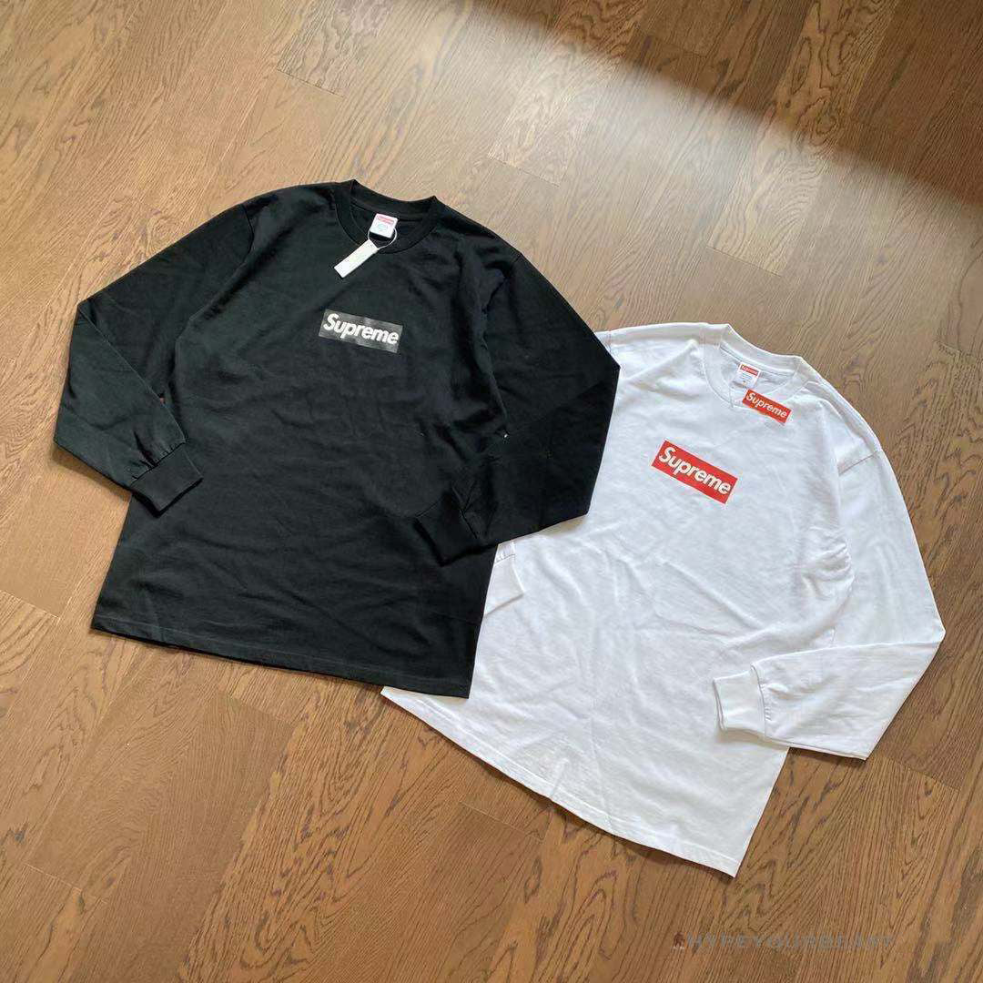 Supreme Long Sleeve Shirt White