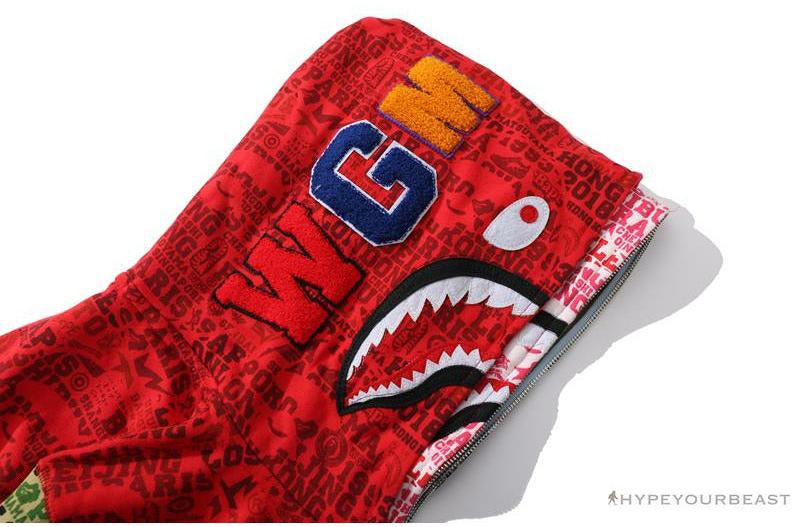 BAPE 25th Anniversary Double-Cap Camouflage Hoodie