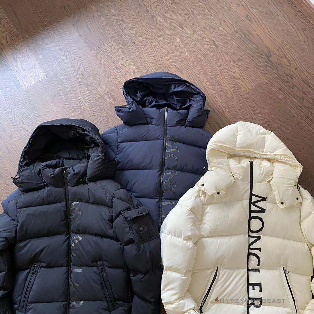 Moncler Puffer Jacket Blue