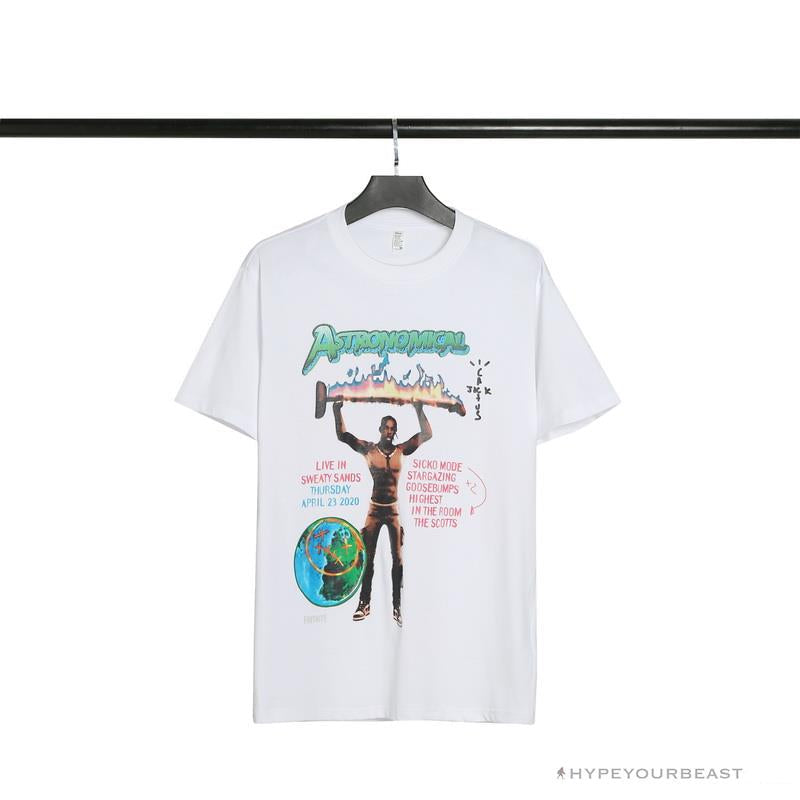 OFF-WHITE Travis Scott Fortnite Tee Shirt 'WHITE'