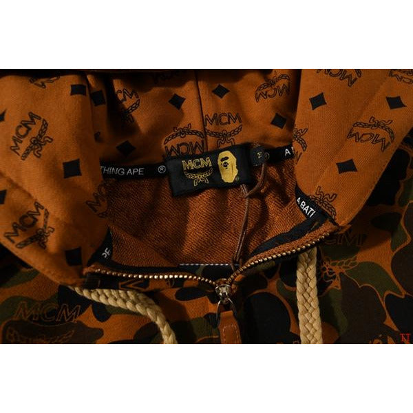 Bape Hoodie Desert Camo