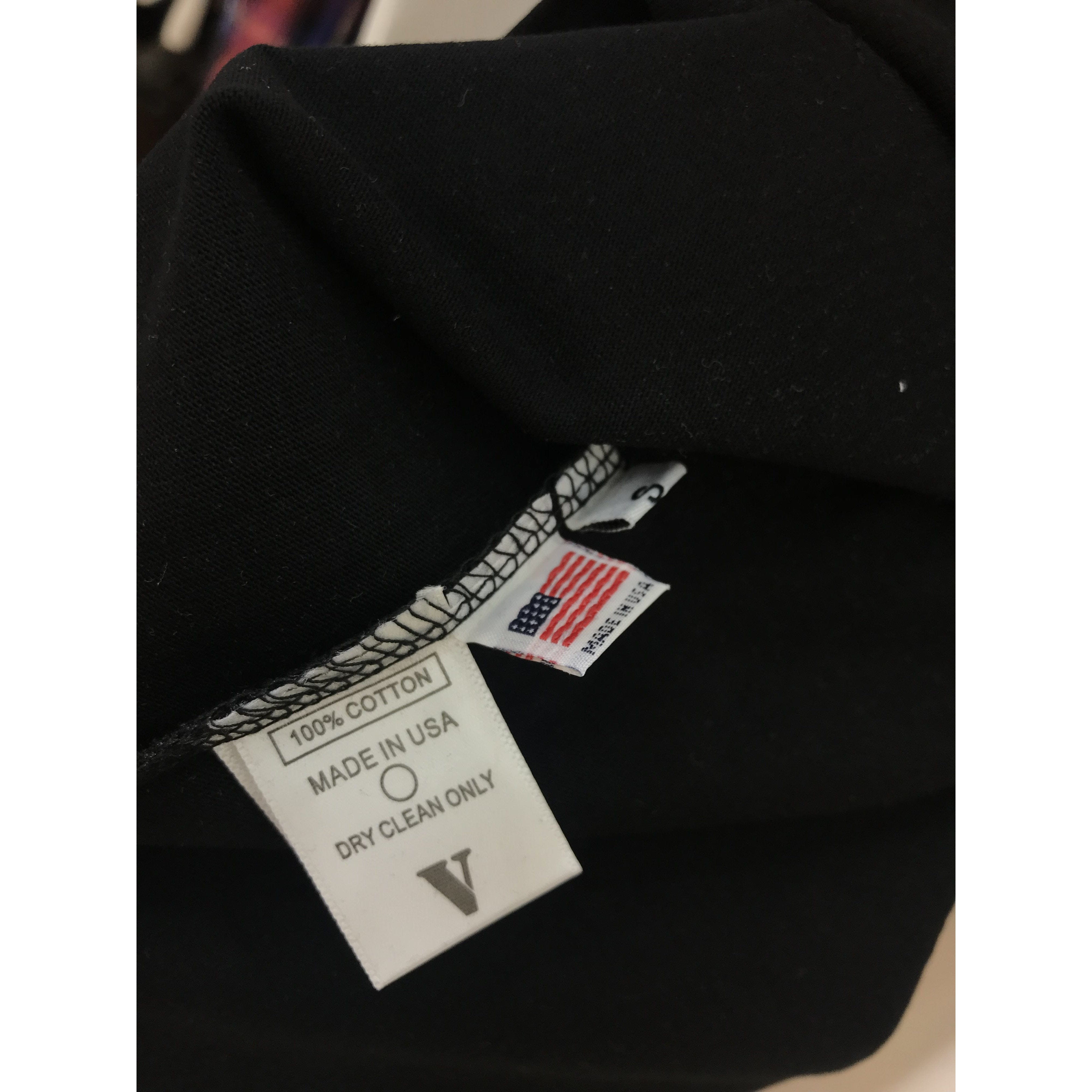 Vlone Orange and Black Tee Shirt