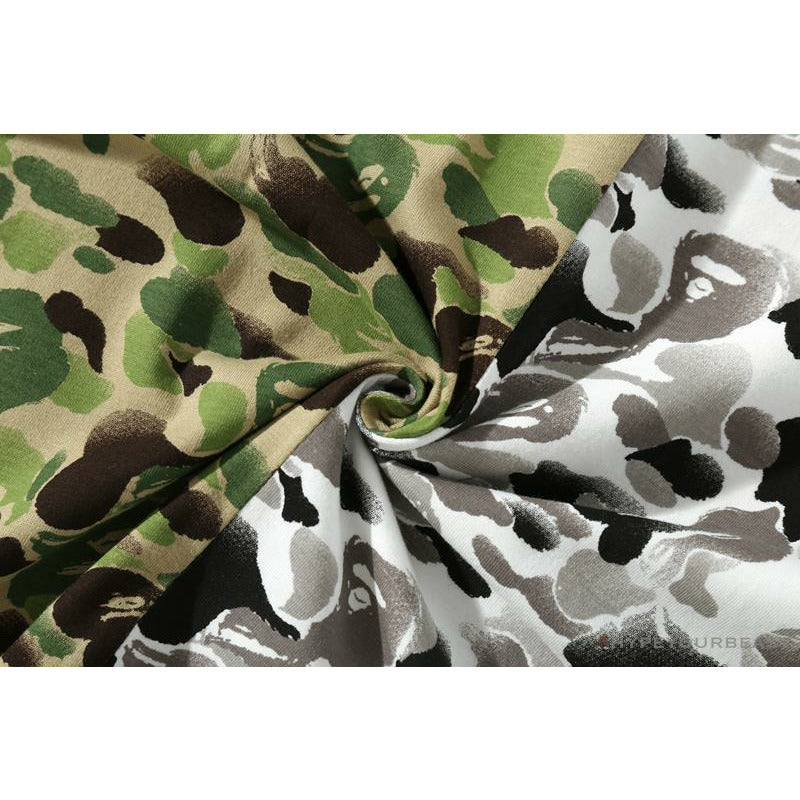 BAPE Chinese Style Ink 10th Anniversary Camouflage Tee Shirt 'Green & White'
