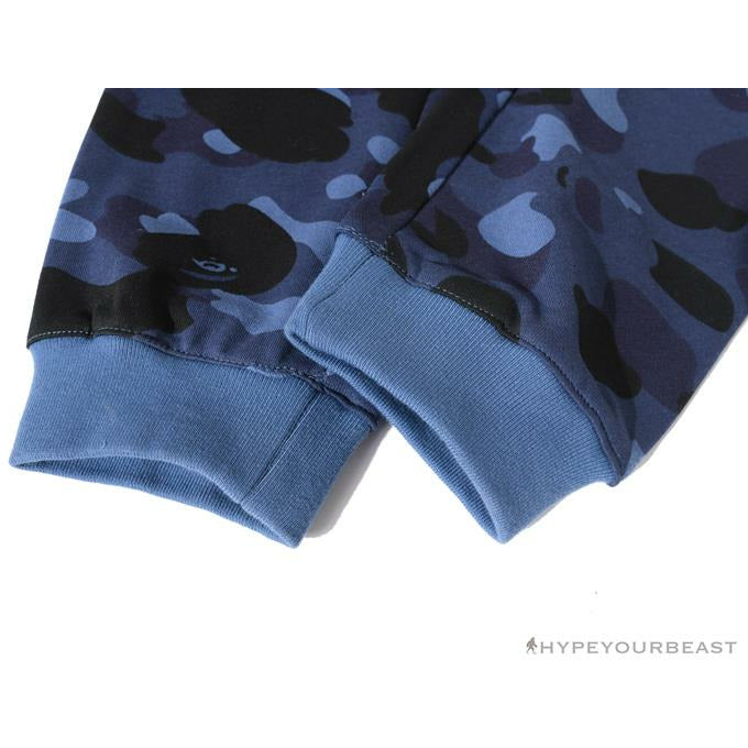 BAPE x PSG Paris Saint-Germain Camouflage Blue Pants