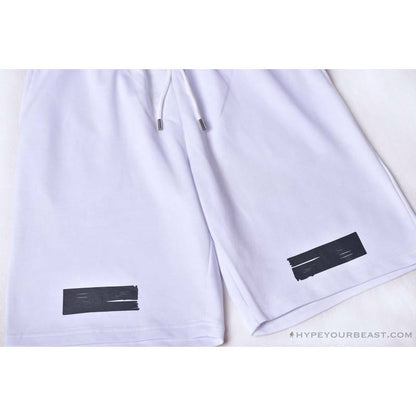 OFF-WHITE Classic Seeing Things Shorts 'WHITE'
