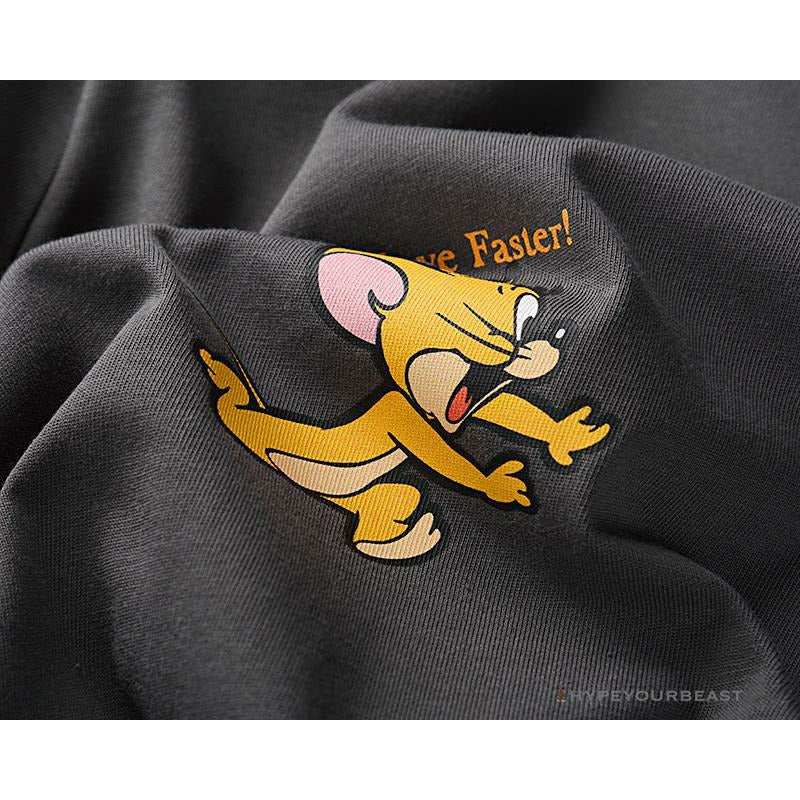 OFF-WHITE Jerry Move Faster Tee Shirt 'GREY'