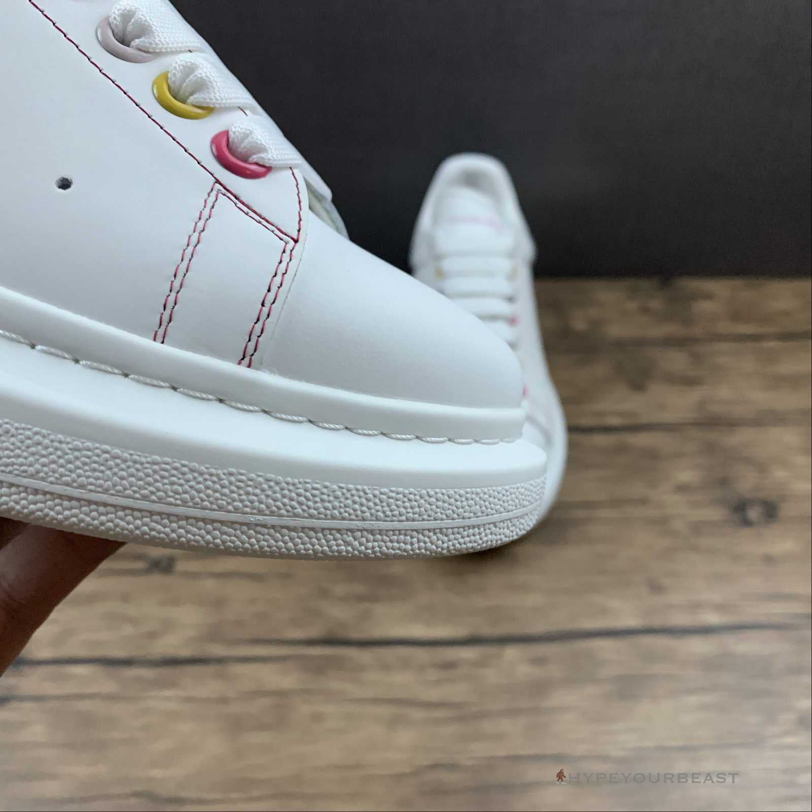Alexander McQueen White / White / Pink
