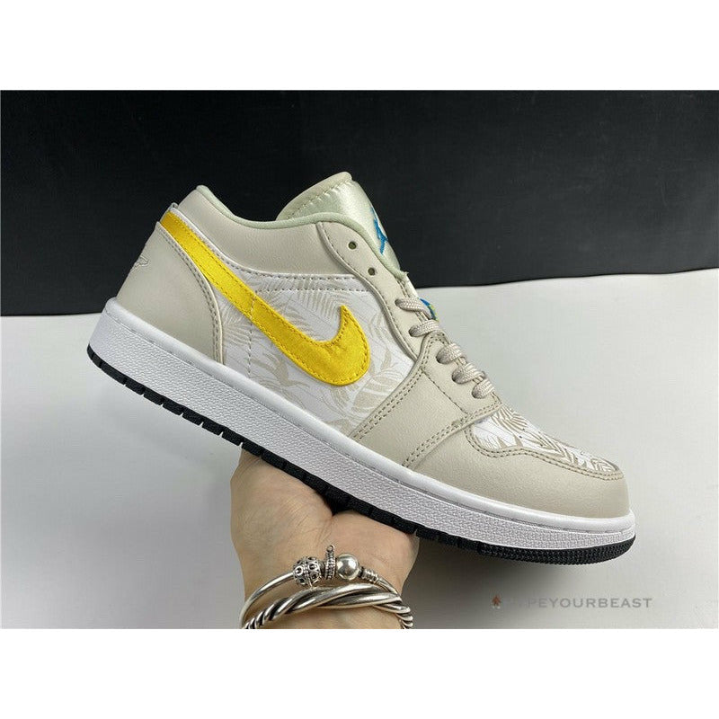 Air Jordan 1 Low 'Palm Tree Beige Yellow'