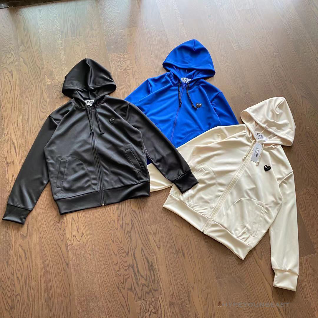 CDG Hoodie Blue