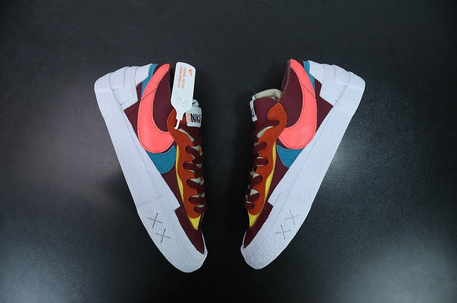 Nike Blazer Low Sacai KAWS Red