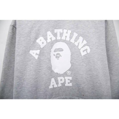 BAPE x Bathing Ape Head Hoodie 'GREY'