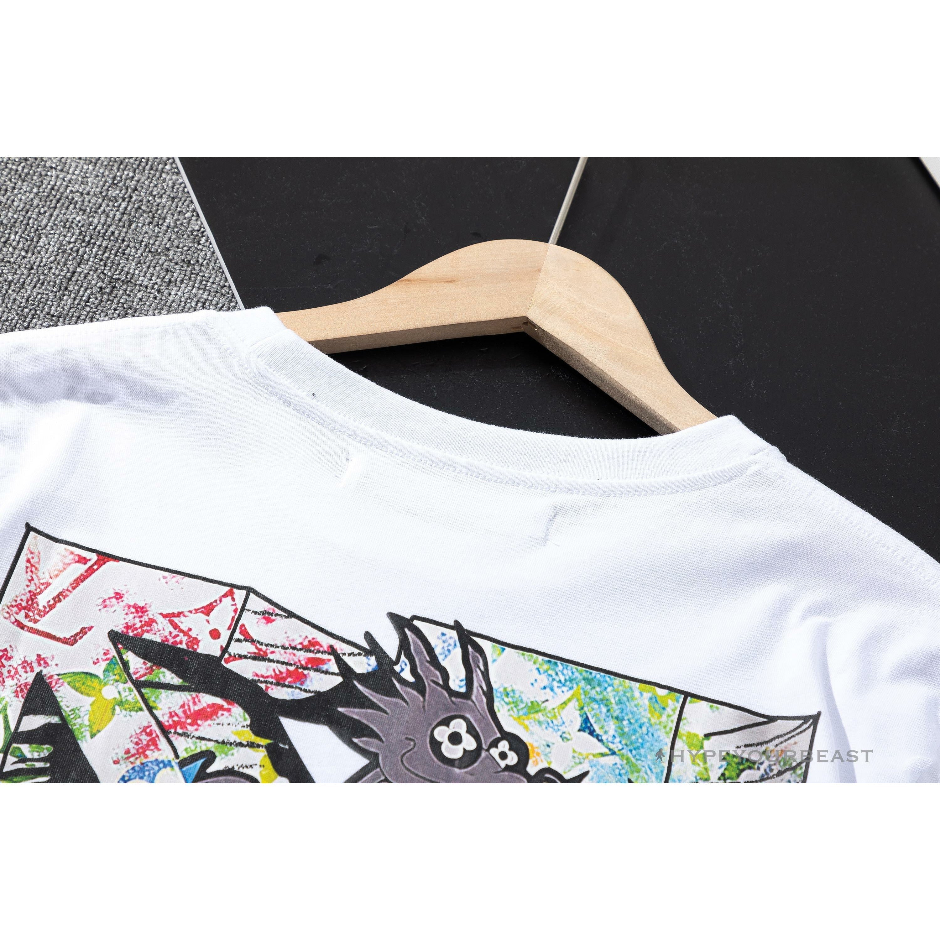 OFF-WHITE LV Pattern Cartoon Series Tee Shirt 'WHITE'