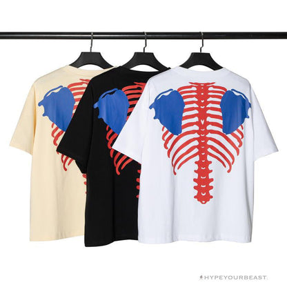 OFF-WHITE Loose x Oversized Chest Tee Shirt 'WHITE'