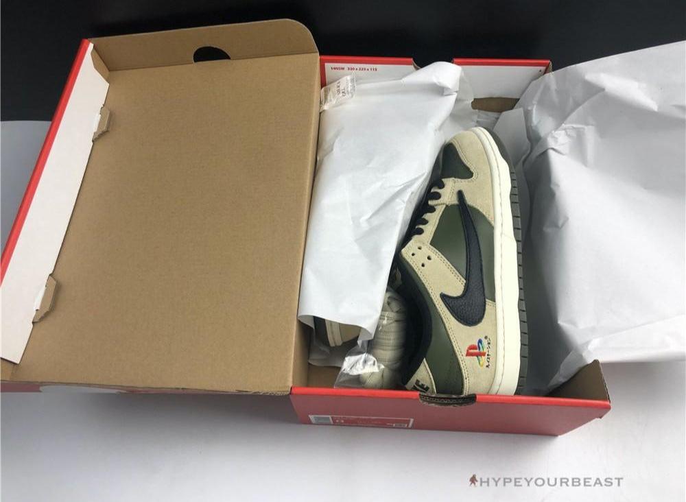 Nike Dunk Dunk Low X Travis Scott Playstation Light