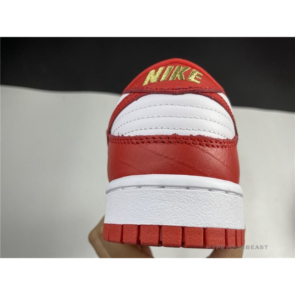 Nike SB Dunk Low Gold Red