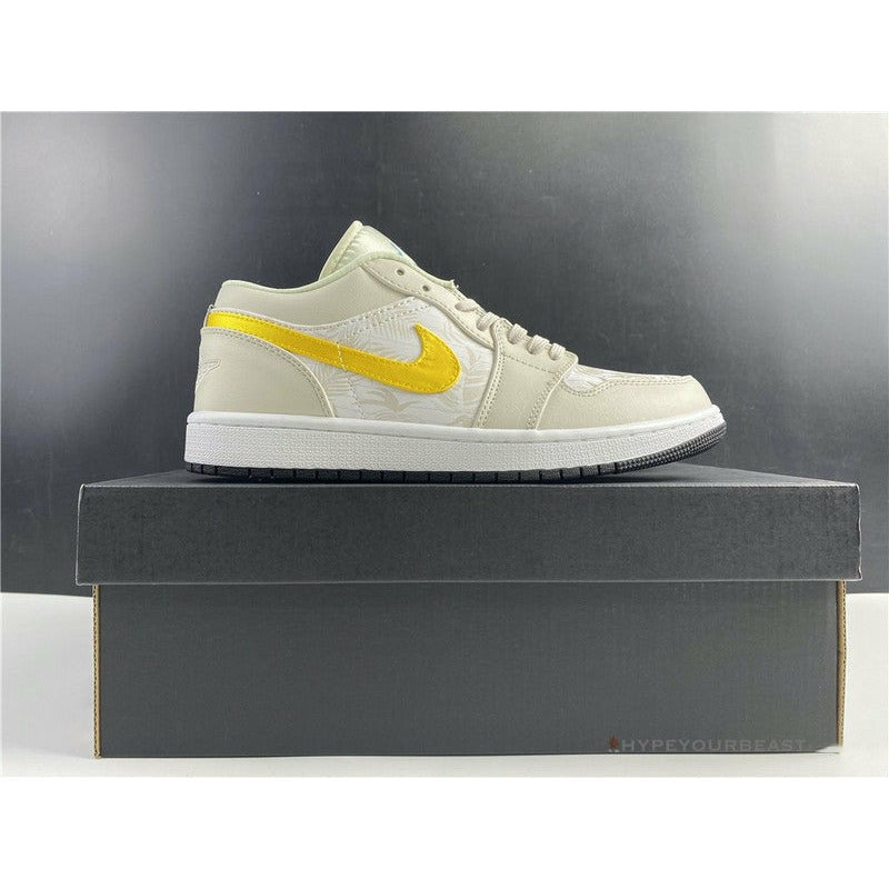 Air Jordan 1 Low 'Palm Tree Beige Yellow'