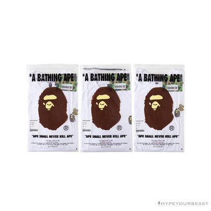 BAPE Readymade Small Bee Camouflage Letter Tee Shirt 'BLUE'
