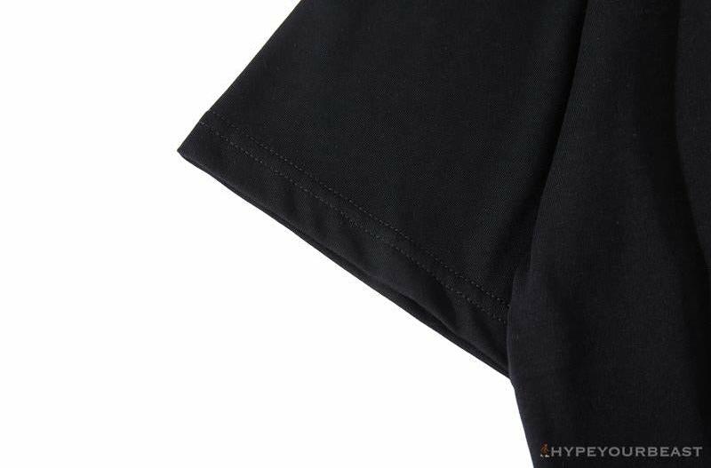 BAPE Baby Milo Blue Shark Hat Little Monkey Tee Shirt 'BLACK'