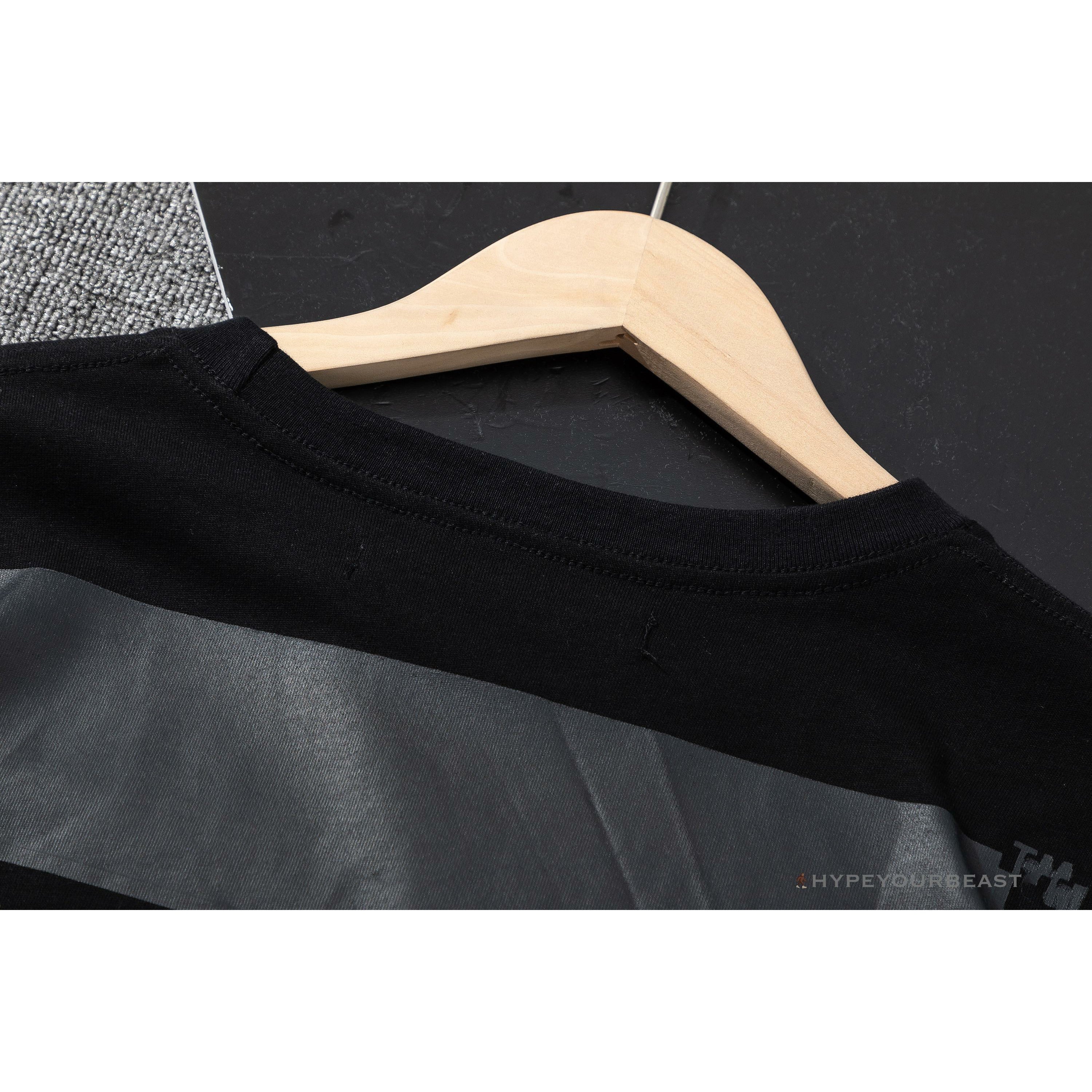 OFF-WHITE Double Tee Shirt 'BLACK'