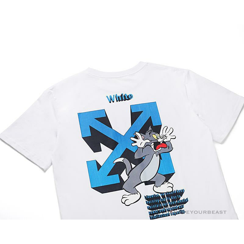 OFF-WHITE Tom and Jerry Loose Tee Shirt 'WHITE'