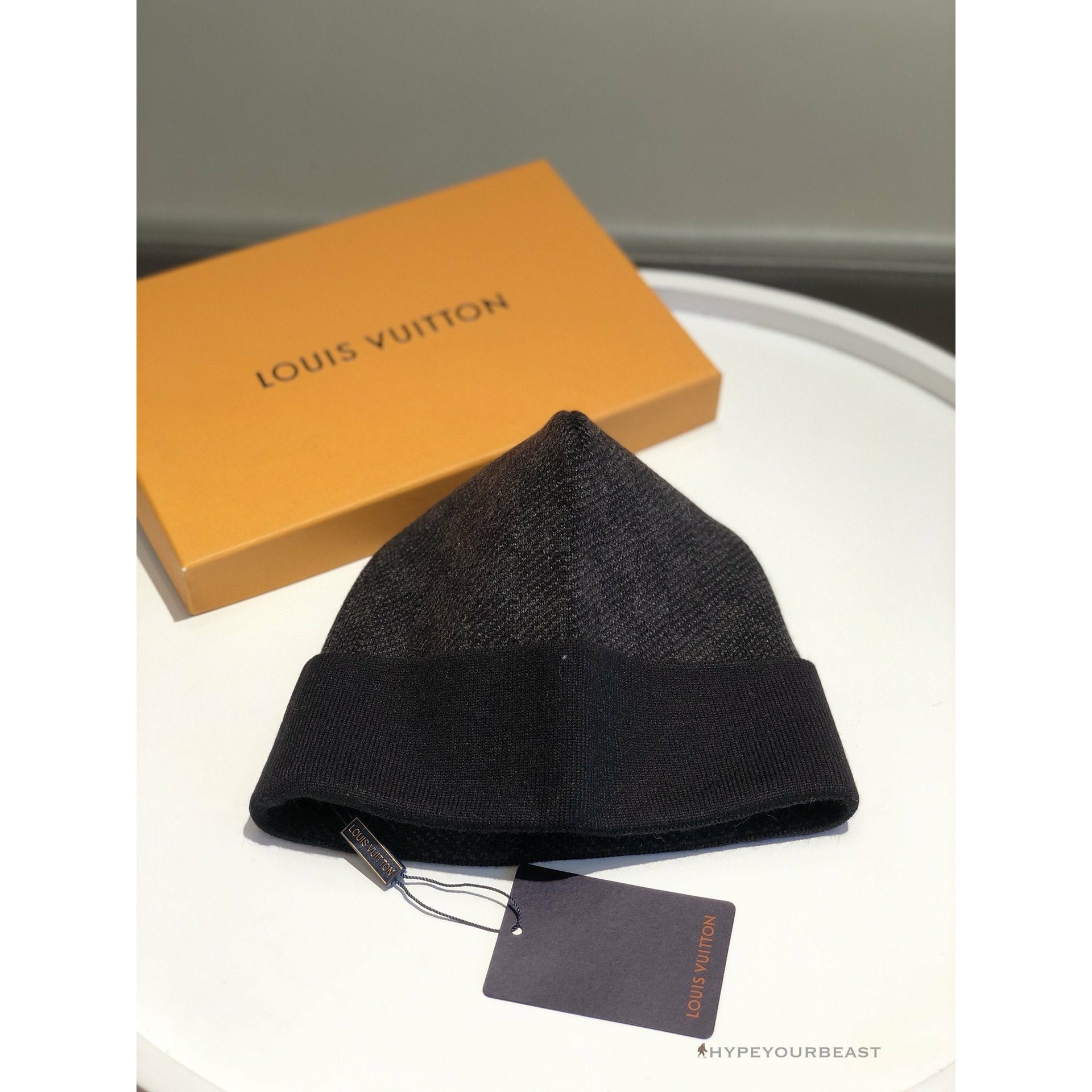 LV Beanie Black / Black