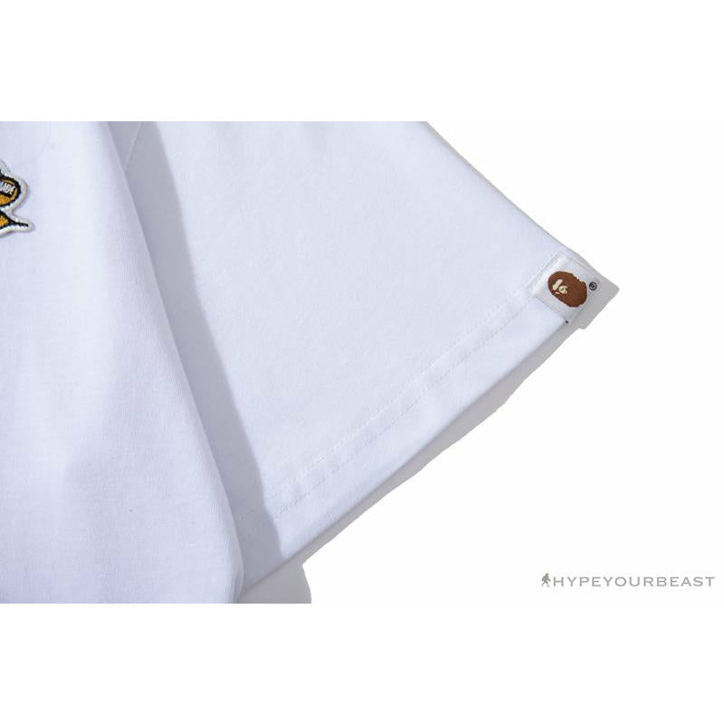 BAPE Readymade Small Bee Camouflage Letter Tee Shirt 'GREEN'