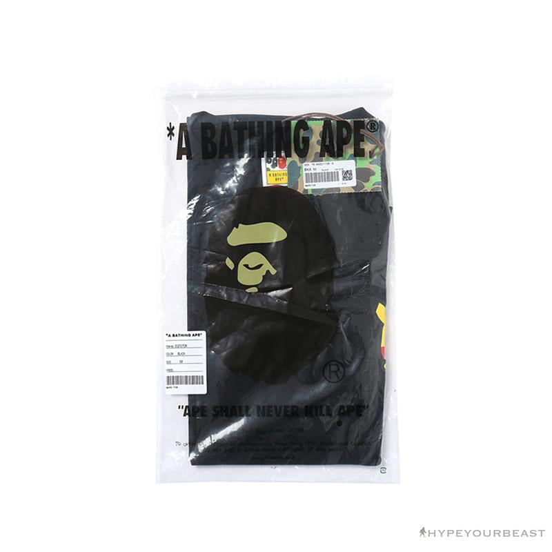 BAPE Baby Milo Pocket Pikachu Tee Shirt 'BLACK'