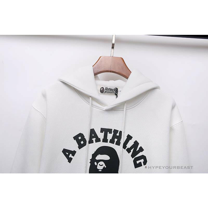 BAPE x Bathing Ape Head Hoodie 'WHITE'