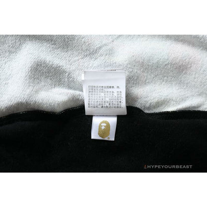 BAPE Badge LOGO Sticker Style Stitching Hoodie