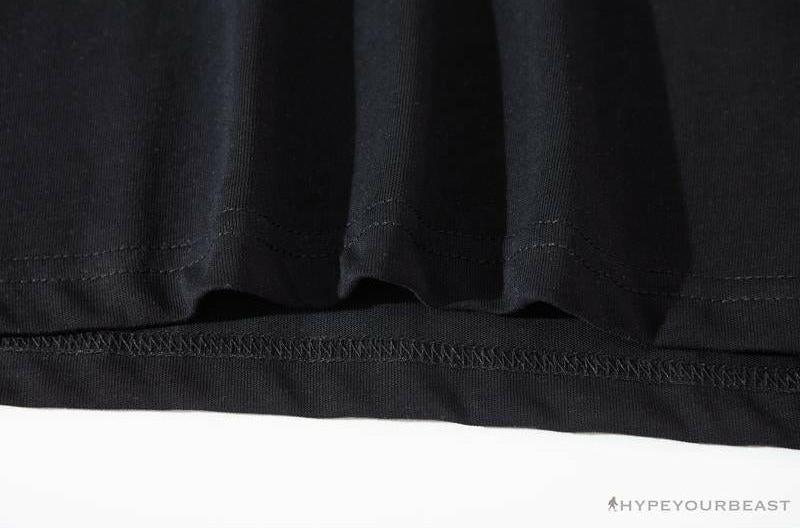 BAPE Baby Milo Color Letter Monkey Tee Shirt 'BLACK'