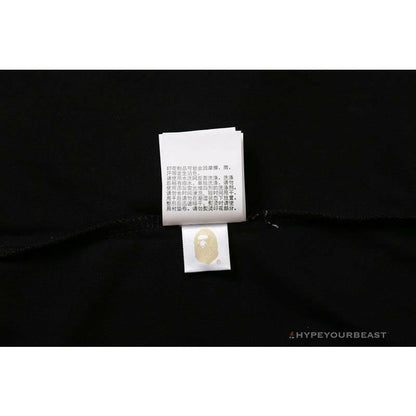 BAPE Camouflage Three-Color Question Mark Tee Shirt 'BLACK'