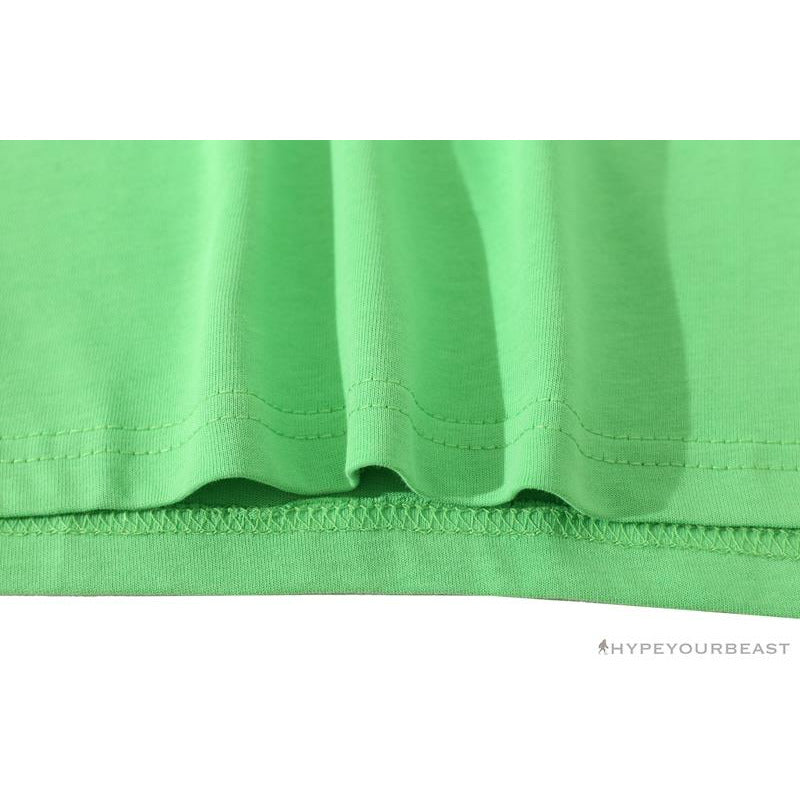 BAPE Baby Milo Watermelon Little Monkey Tee Shirt 'GREEN'