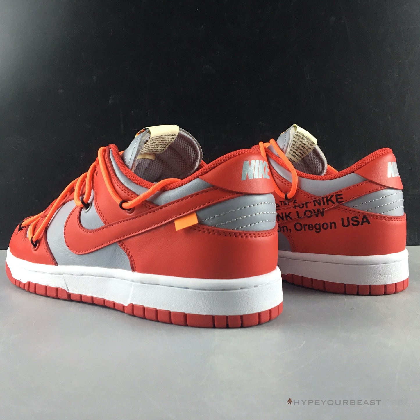 Nike Off-White X Dunk Low 'University Red'