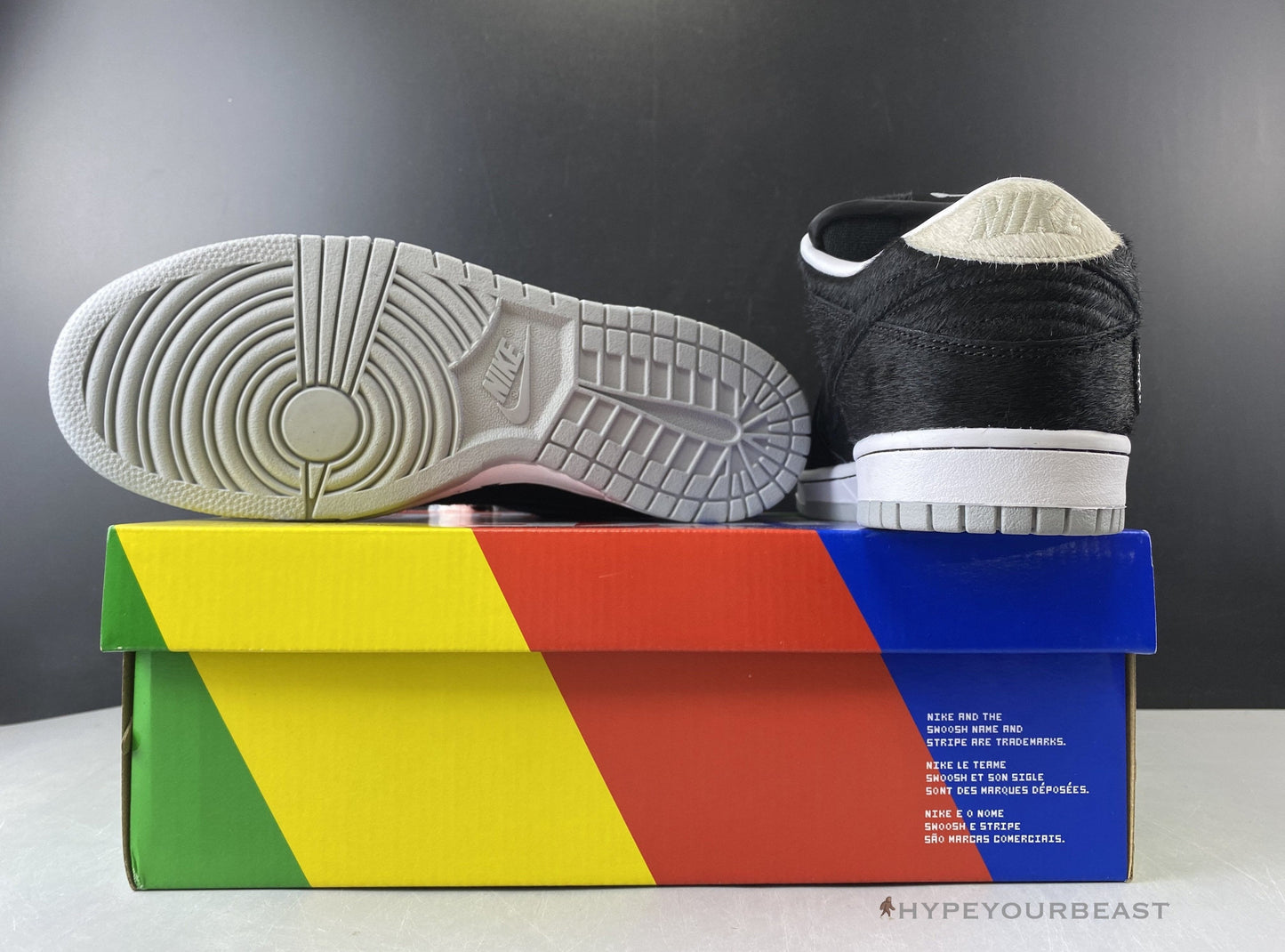 Nike Dunk SB Low Black Medicom Toy