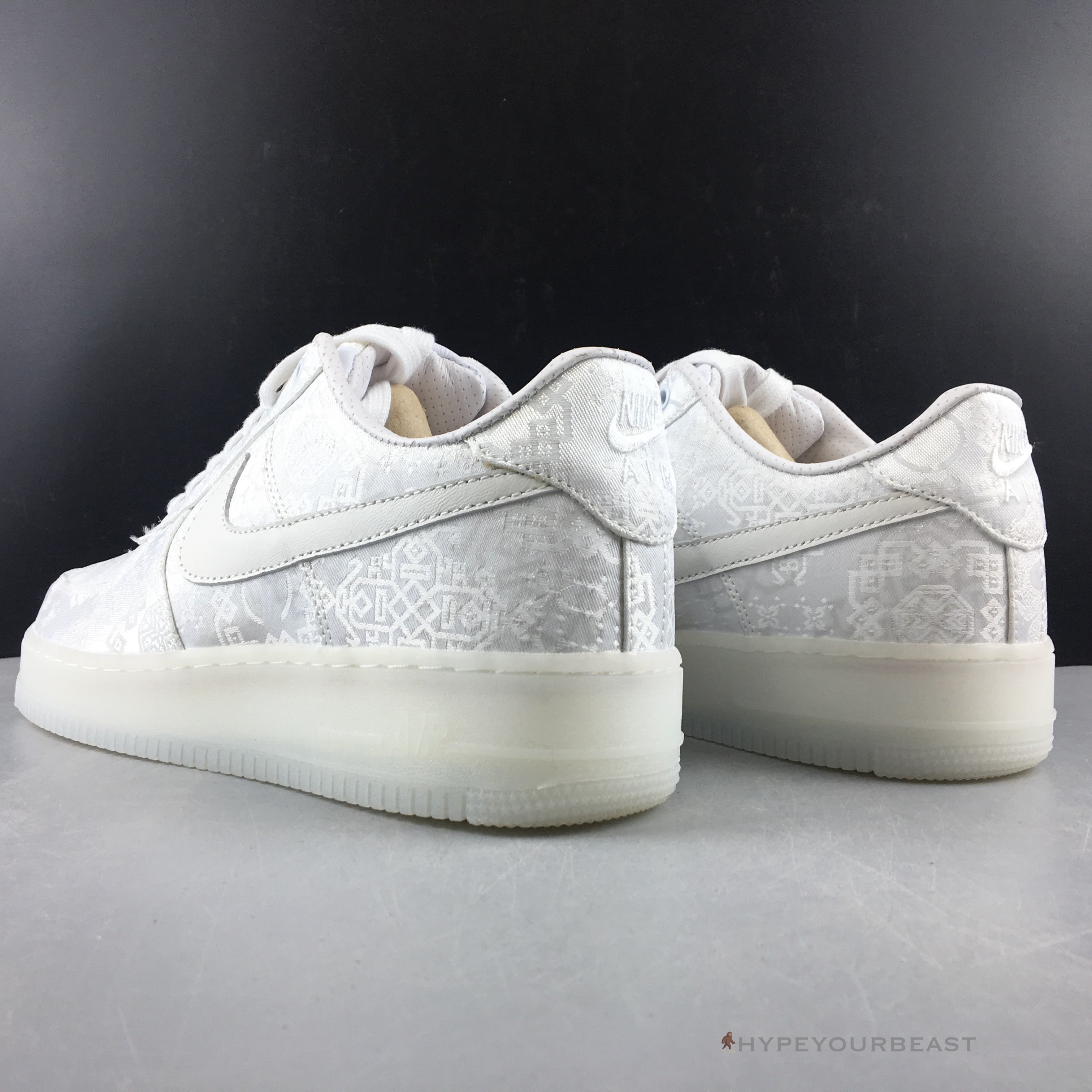 Nike Air Force 1 X CLOT 'White Silk'