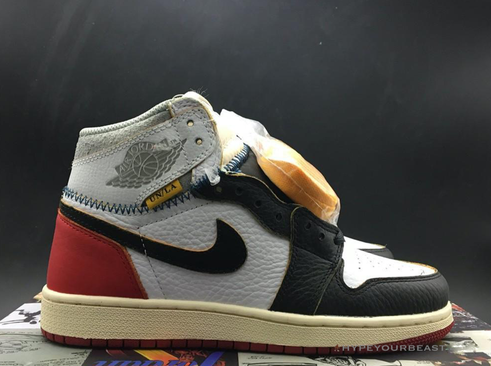 Air Jordan 1 Retro HI  “Union - Black Toe”