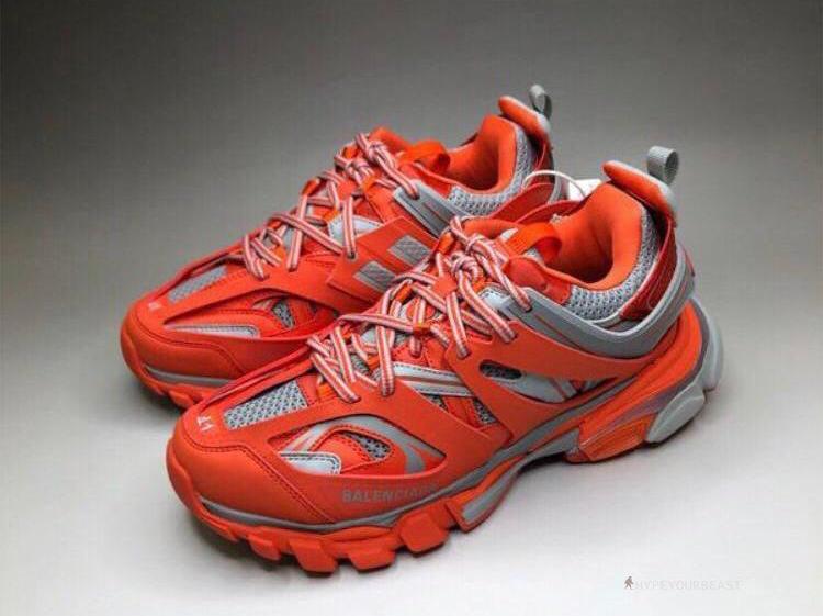 BCG Track Sneakers 3.0 Orange/Slate Grey