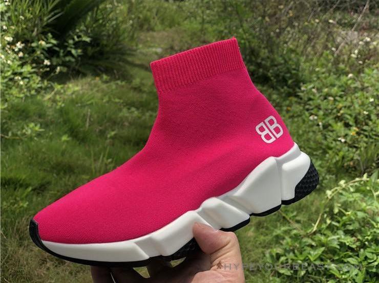 BCG Sock Sneakers Pink