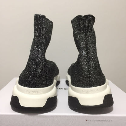 BCG Sock Sneakers Grey White Black