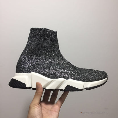 BCG Sock Sneakers Grey White Black