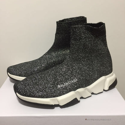 BCG Sock Sneakers Grey White Black
