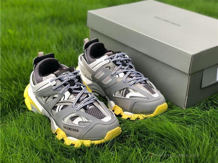 BCG Track Sneakers 3.0 Grey / Yellow