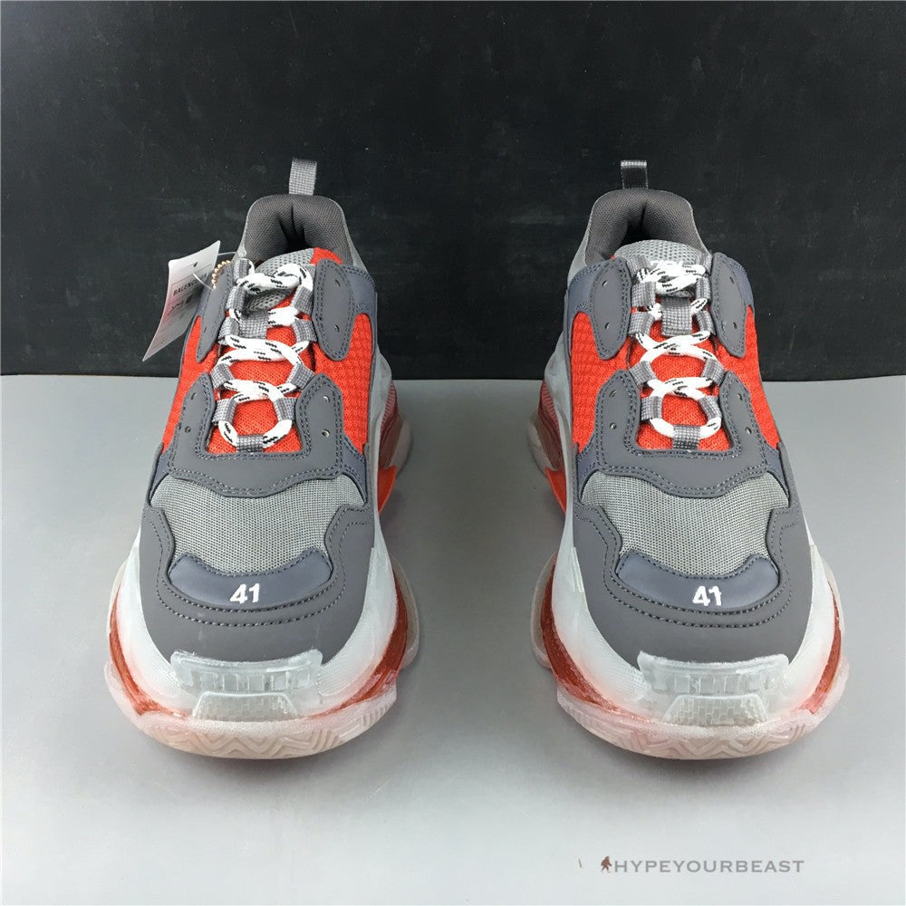 BCG Triple S Grey / Red