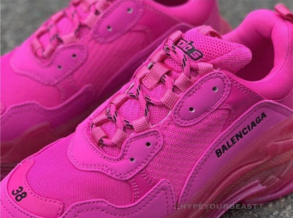 BCG Triple S Sneakers Pink