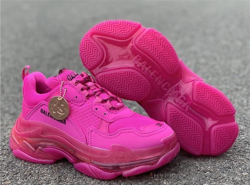BCG Triple S Sneakers Pink