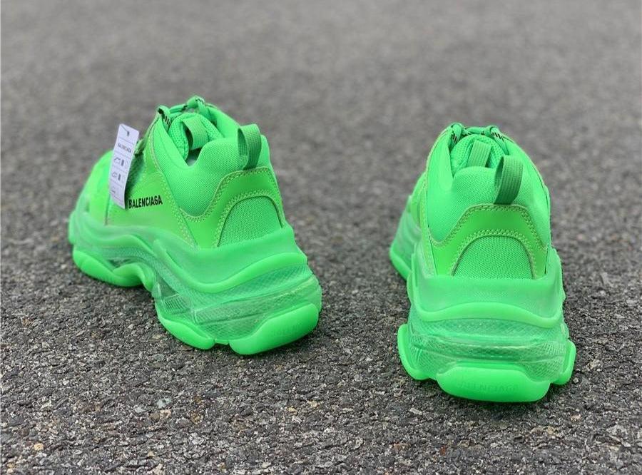 BCG Triple S Neon Green